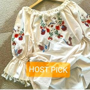 Velzera Boho๐ผ Embroidered Summer Festival Dress